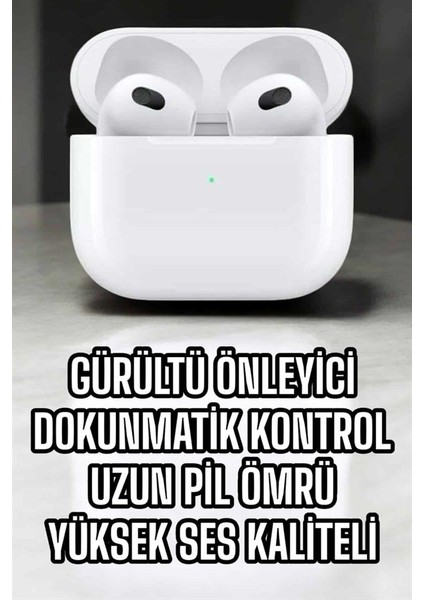 Bluetooth Kulaklık 3.nesil Kablosuz Uzun Pil Ömrü Dokunmatik Kontrol - M559R719-K04559 fırsatları