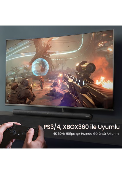 4K 60Hz 18GBPS Hdr Arc Hdcp Fiber Optik HDMI 2.0 Kablo 150 Metre indirimleri