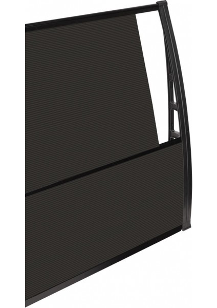 Lupın Kapı Pencere Üstü Pratik Sundurma 105X240 - Siyah indirimleri