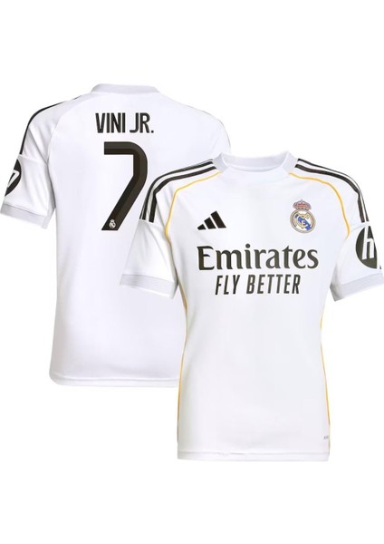 Real Madrid 2025/26 Yeni Sezon Vini Jr Iç Saha Forması