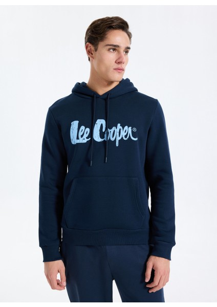 Kapüşon Yaka Koyu Lacivert Erkek Sweatshırt 261 Lcm 241060 Greg K. Lacivert modelleri