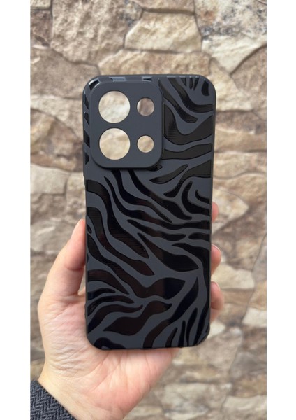 Redmi 15C Uyumlu Zebra Desenli Silikon Darbe Emici Klasik Korumalı Rubber Kılıf fiyatları