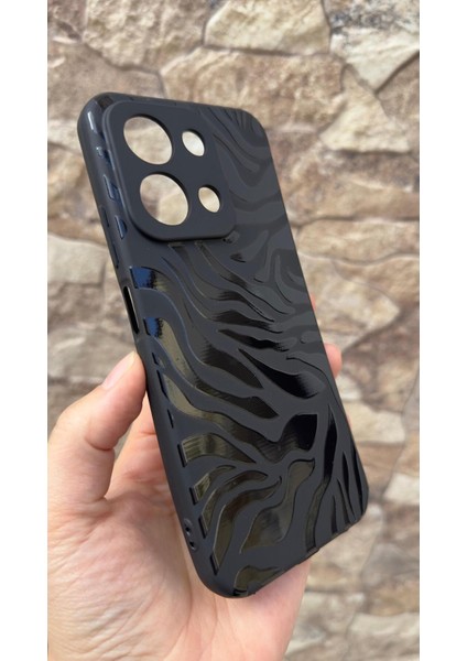 Redmi 15C Uyumlu Zebra Desenli Silikon Darbe Emici Klasik Korumalı Rubber Kılıf modelleri