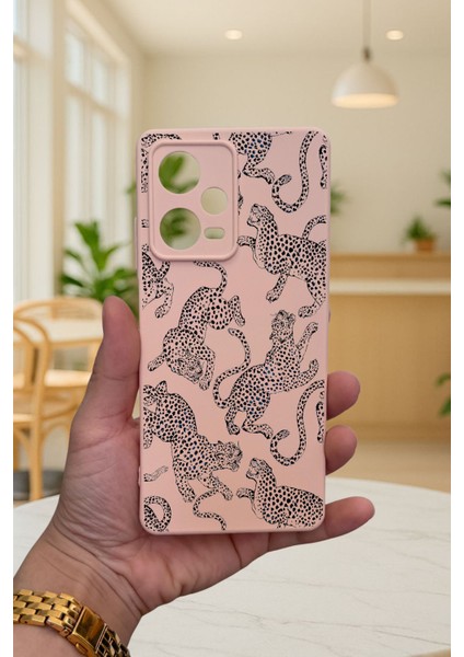 Xiaomi Redmi Note 12 Pro 5g Leopar Desenli Silikon Darbe Emici Klasik Korumalı Rubber Kılıf fiyatları