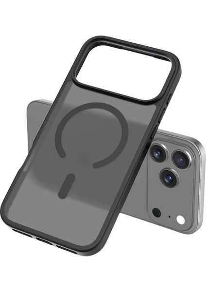 Apple iPhone 17 Pro Jota Magsafe Kapak - Siyah modelleri