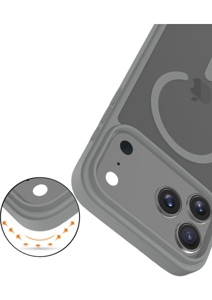 Apple iPhone 17 Pro Max Jota Magsafe Kapak - Titan Gri fiyatları