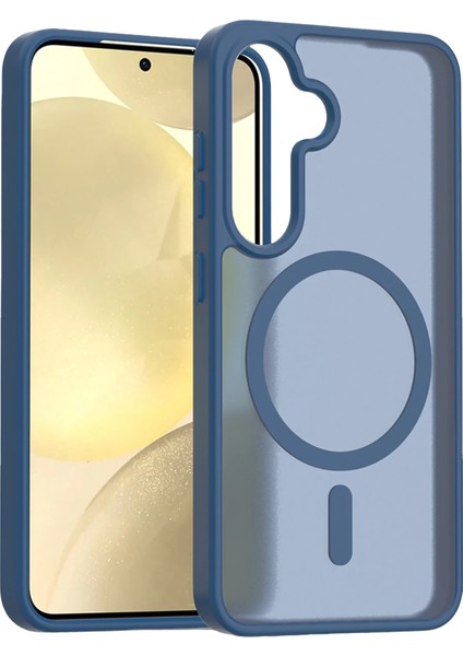 Samsung Galaxy A26 Jota Magsafe Kapak - Lacivert