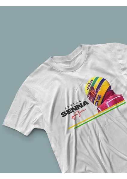 Ayrton Senna Kask T-Shirt fiyatları