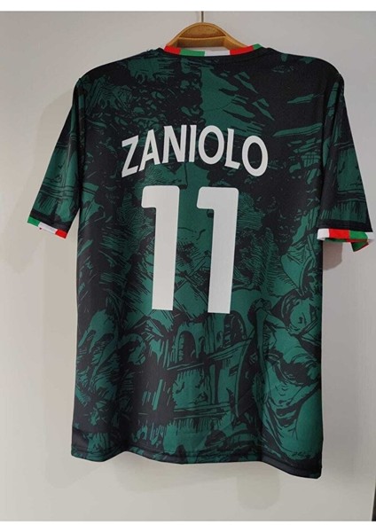 Italya 2023-24 Yeni Sezon Nicolò Zaniolo Konsept Forması