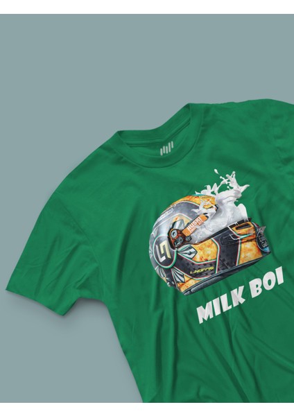 Lando Norris Milk Boi Kask T-Shirt fiyatları