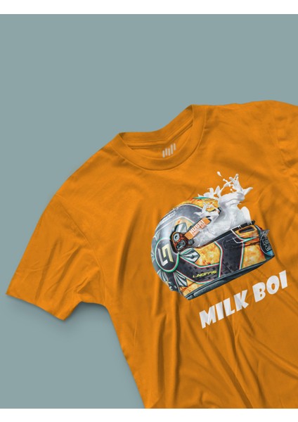 Lando Norris Milk Boi Kask T-Shirt fiyatları