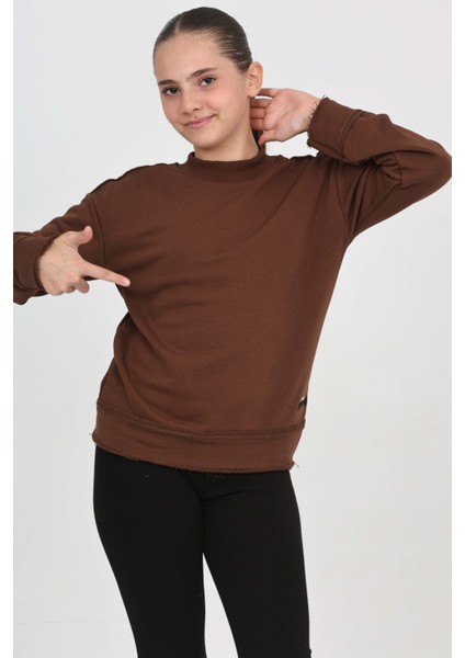 Kız Çocuk Happen Nakışlı Sweatshırt modelleri