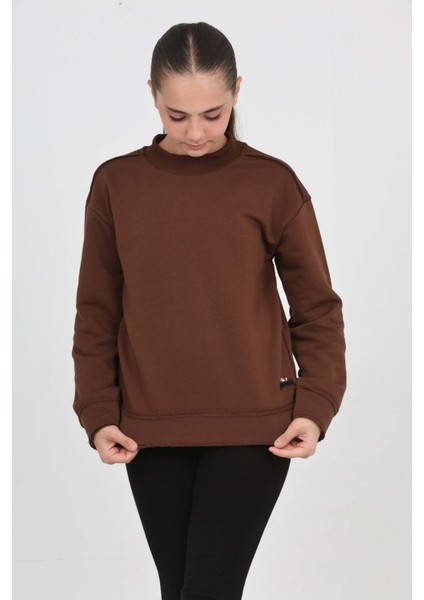 Kız Çocuk Happen Nakışlı Sweatshırt indirimleri