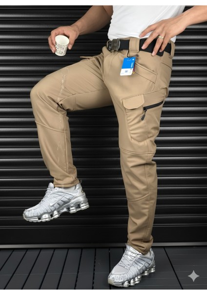 Unısex Softshell Su Dayanıklı ve Rüzgar Geçirmez Içi Polarlı Kışlık Taktik Pantolon fiyatları