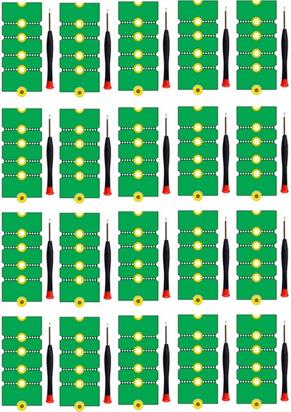 20X Ngff Nvme M.2 Genişletilmiş Braket 2230 Ila 2242/2260/2280,2260 Ila 2280 Transfer Adaptörü Genişletme Raf Kartı (Yurt Dışından)