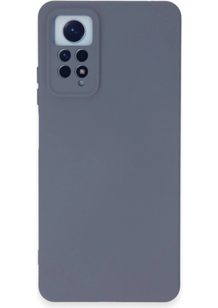 Xiaomi Redmi Note 12 Pro 4g Kılıf Nano Içi Kadife Silikon - Gri