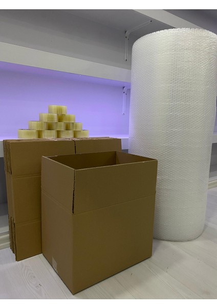 Çift Oluklu Kutu Boş Karton 40X30X30 Küçük Boy 5 Li Adet indirimleri