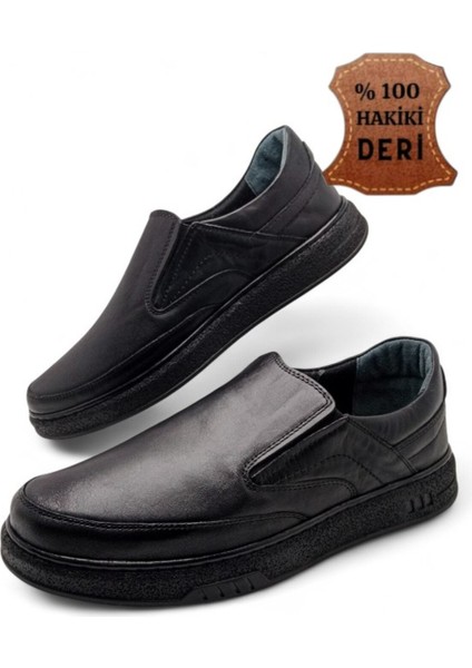 Hakiki Deri Ultra Ortopedik Dikişli Büyük Numara Günlük Erkek Ayakkabısı modelleri