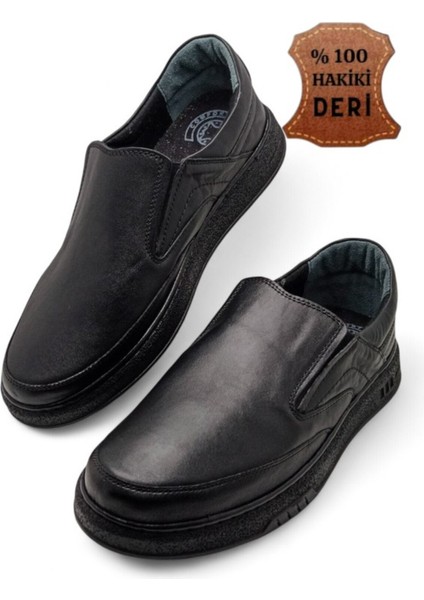 Hakiki Deri Ultra Ortopedik Dikişli Büyük Numara Günlük Erkek Ayakkabısı fırsatları