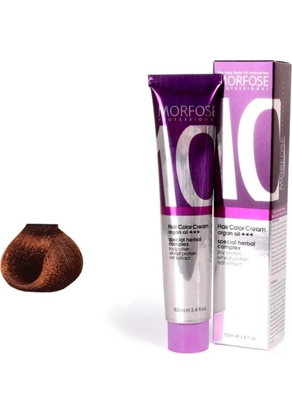 10 Saç Boyası 100ML / 6.44 Koyu Yoğun Bakır