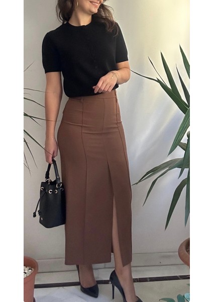 Kadın Camel Kalem Etek indirimleri