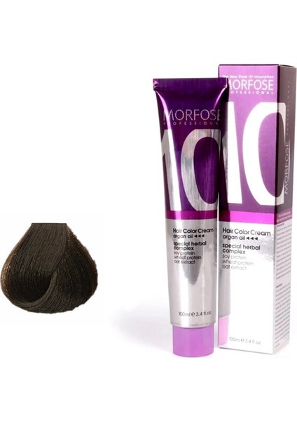 10 Saç Boyası 100ML / 6 Koyu Kumral