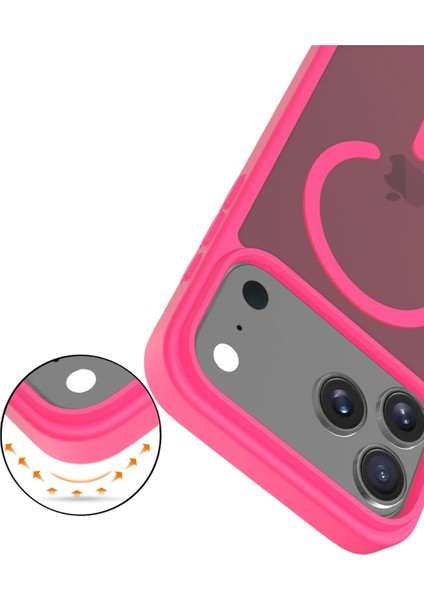 Apple iPhone 17 Pro Max Jota Magsafe Kapak - Rose fiyatları