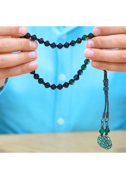 1000 Ayar Gümüş Özel Kazaz Püsküllü Istanbul Kesim Süzme Turkuaz Siyah Ateş Kehribar Tesbih fırsatları