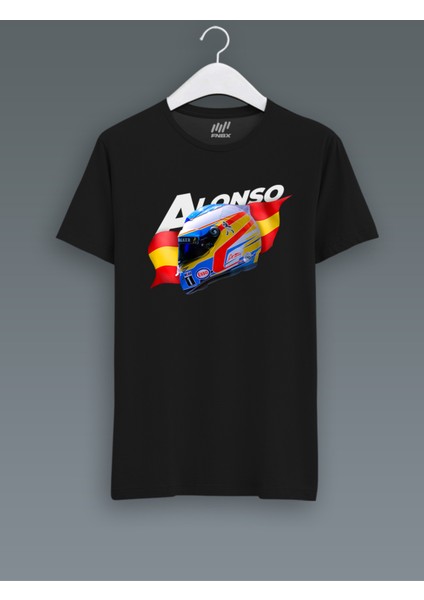Fernando Alonso Kask Vizör T-Shirt