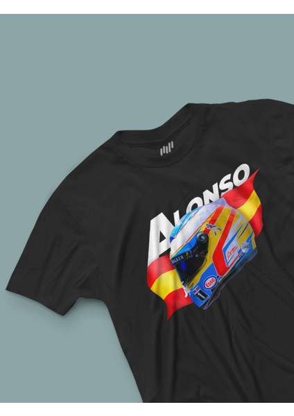 Fernando Alonso Kask Vizör T-Shirt fiyatları