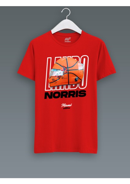 Lando Norris Miami Helmet T-Shirt