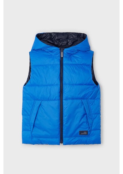 Erkek Çocuk 3-9 Yaş Çift Taraflı Şişme Yelek 4347 Mavi-Lacivert modelleri