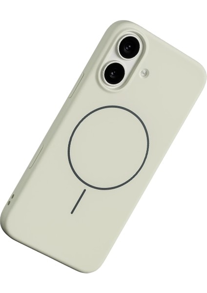 Apple iPhone 17 Jully Magsafe Kapak - Beyaz modelleri