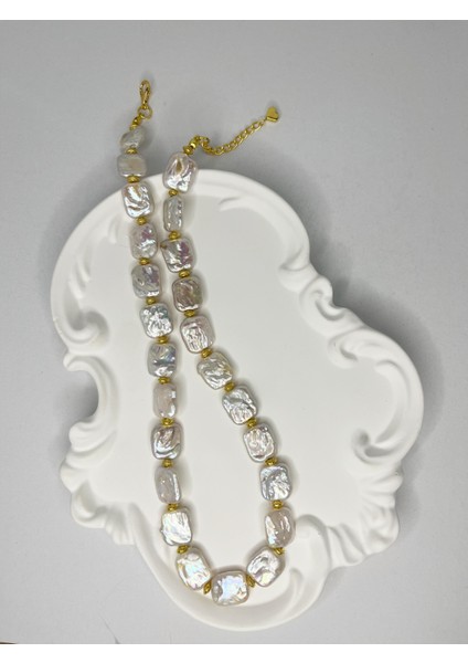 Gerçek Inci & Altın Detaylı Premium Tasarım Kolye modelleri