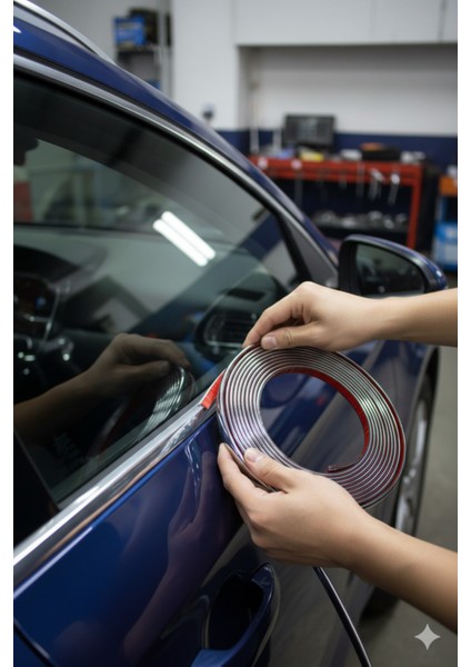 Aston Martin V8 Vantage Uyumlu 3D Krom Nikelaj Şerit Çıta 9mm x 10M – Dekoratif Araç Trim ve Kaplama Bandı indirimleri