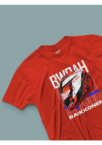 Kimi Raikkonen Bwoah Kask T-Shirt fiyatları