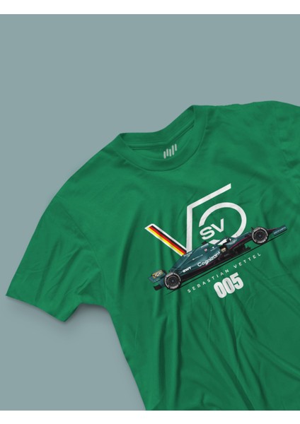 Sebastian Vettel Team Logo T-Shirt fiyatları