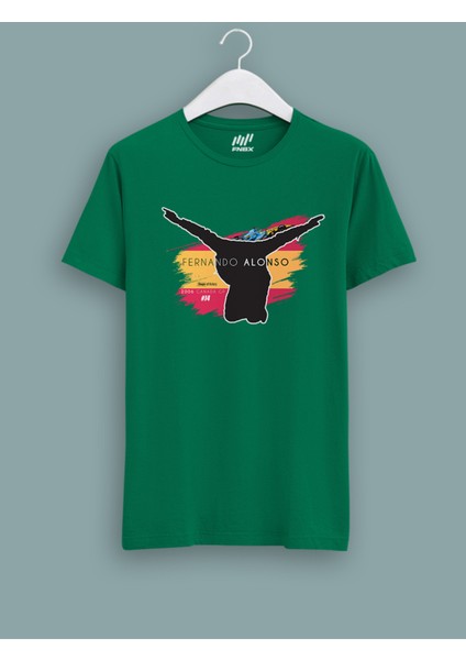 Fernando Alonso Kanada Gp 2006 Shape Of Victory T-Shirt