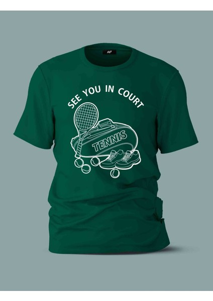 See You In Court Tennis T-Shirt