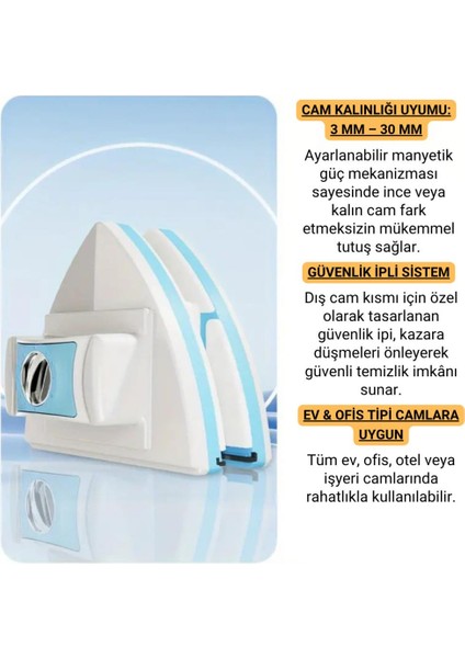 3-30MM Arası Mıknatıslı Pimapen Isıcam Çift Cam Pencere Uyum Kademe Ayarlı Cam Silme Aparatı fiyatları