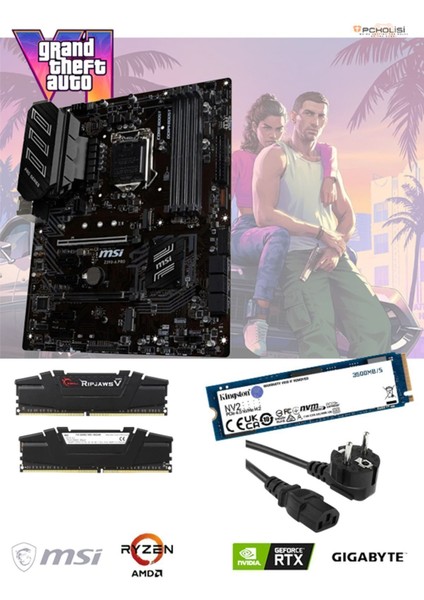 Amd Ryzen 5 5500 | 16 GB Ram Ddr4 | 500 GB M2 SSD | Rtx 4060TI | Oyuncu Masaüstü Bilgisayar modelleri