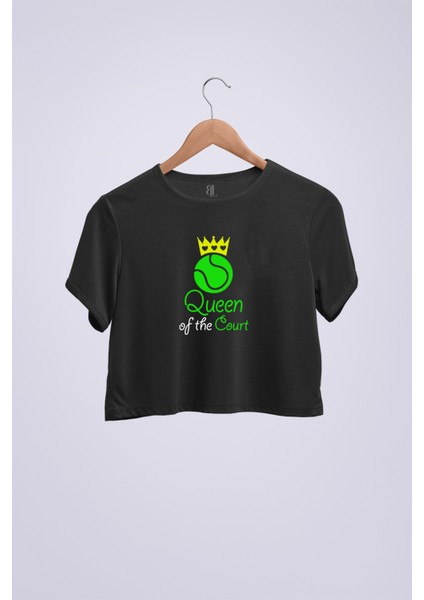 Tennis Queen Crop T-Shirt
