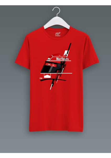 Michael Schumacher Shapes Of Helmet T-Shirt