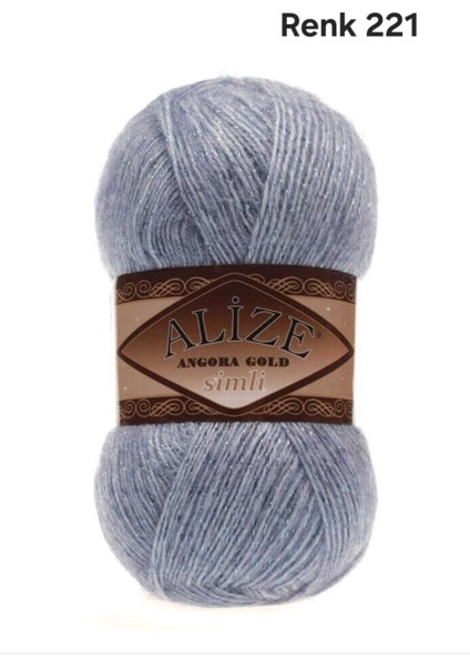 Alize Angora Gold Simli Renk 221