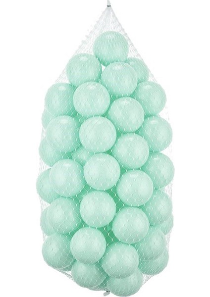 7 cm Top Havuzu Topu 150 Adet Mint, Beyaz, Gümüş fırsatları
