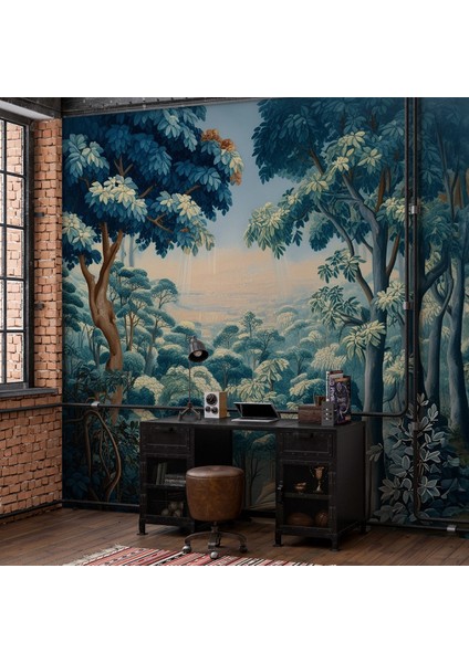 Orman Manzaralı Duvar Kağıdı 3 Boyutlu Isı ve Ses Yalıtımlı modelleri