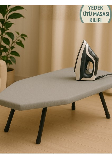 Mini Ütü Masası Pratik Konforlu Taşınabilir Portatif Hafif Asılabilir Seyahat Kompakt Ütü Masa 29X68