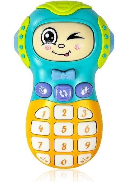 Işıklı ve Müzikli Cep Telefonu Piyano