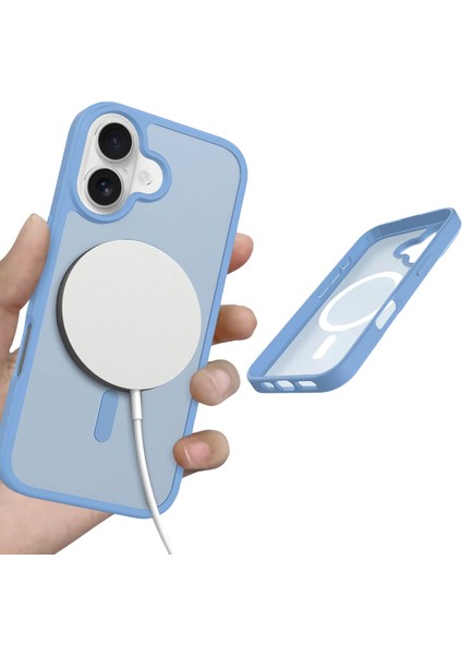 Apple iPhone 17 Jota Magsafe Kapak - Açık Mavi fırsatları