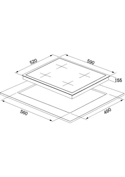 CS5700E6W01 Beyaz Gazlı Ankastre Ocak fiyatları